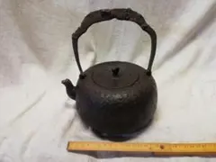 南部鉄器 山京銘 鉄瓶形小型置時計 ジャンク品 M R5608 - メルカリ