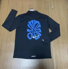 ナイキNIKE Dri-FIT ランニング 長袖トップ　ブラック新品