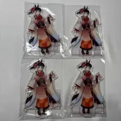 Y 鬼滅の刃 2026 午年 アクリルスタンド カナヲ 4つセット