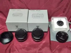TTArtisan F2 25mm＆50mm、他 単焦点MFレンズ3本セットのサムネイル