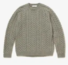 24FW ノンネイティブ　nonnative ケーブル　セーター　ニットのサムネイル