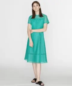 メッシュレースワンピース　グレースコンチネンタル 36サイズ