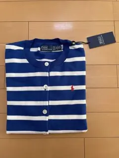 新品未使用品！Polo Ralph Lauren ボーダーカーディガン XS