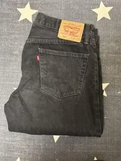 Levi's 505 後染め　ブラックデニム