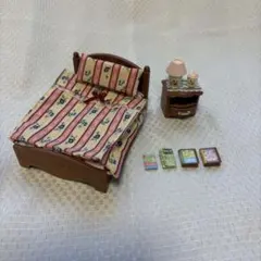 シルバニアファミリー ミニチュアベッドセット