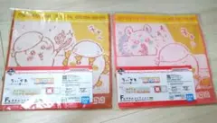 ちいかわ 一番くじ　F賞　タオル 2枚セット うさぎ　モモンガ　シーサー
