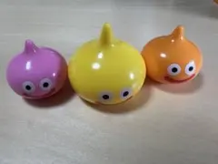 ドラクエ　スライム フィギュア2体　ぷちプルバックスライム1体の3体セット