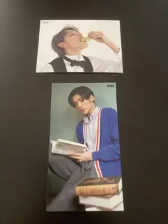 目黒蓮・ラウール　厚紙カード　2枚セット