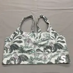 新品SUKALAスカーラボタニカル柄 スポーツブラ ヨガウェアMサイズ