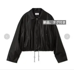 【FRAY I.D】ステンカラードロストギャザーブルゾン【新品、タグ付き】
