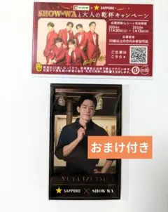 SHOW-WA 井筒雄太 つっつんサッポロビール トレカ おまけ付
