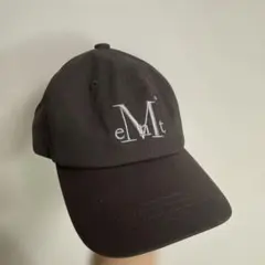 mucent 刺繍 ベースボールキャップ グレー ムセント ロゴキャップ