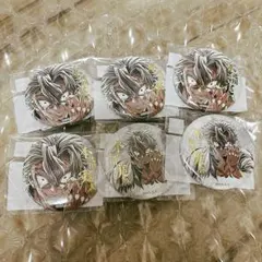 鬼滅の刃　エンドロールイラストWEB SHOPくじ　箔押し缶バッジ　不死川実弥