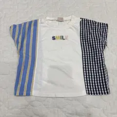 petit main マルチカラーストライプTシャツ　90㎝