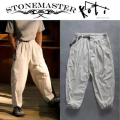 新品■STONEMASTER × koti 別注 HYBRID PANTS 白