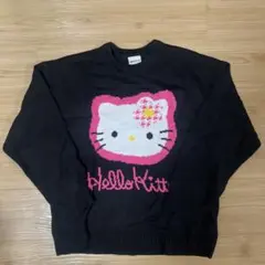 HELLO KITTY 50周年記念 ニット セーター ブラック Mサイズ