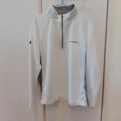 mont-bell クールロングスリーブ 長袖 ホワイト キッズ150