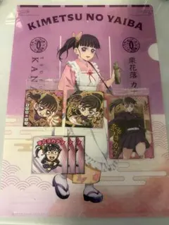 鬼滅の刃 栗花落カナヲ クリアファイル　シール　カード　7点セット