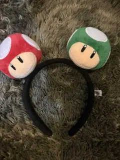 マリオ キノコ カチューシャ