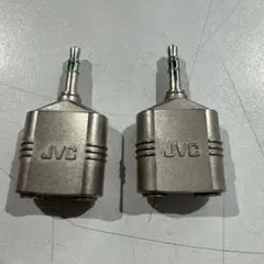 JVC 変換アダプター オーディオスプリッター 3.5mm 2個セット　分岐