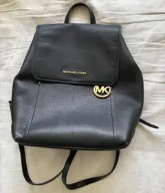 MICHAEL KORS マイケルコース レザー バックパック リュック 黒