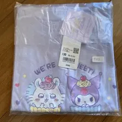 ユニクロ ちいかわ サンリオ Tシャツ UT 半袖 キッズ パープル 130