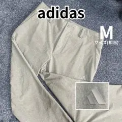 【adidas GOLF】春秋 ストレッチ 撥水パンツ グレー メンズM