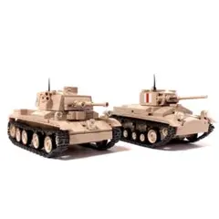 【組立済】イギリス軍 戦車 2輌セット
