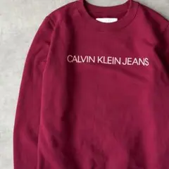 15084 CALVIN KLEIN JEANS プリント スウェット