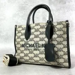 美品 マイケルコース 2way ミレラ ミディアム トートバッグ ショルダー 黒