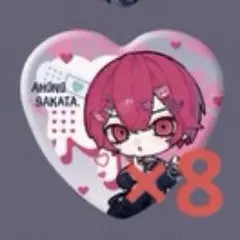 そらまふうらさかから逃げられない！　缶バ　坂田　デフォ