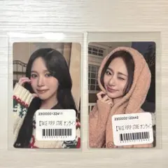 TWICE POPUP ストア オンラインくじ ミナ ツウィ ステッカー トレカ