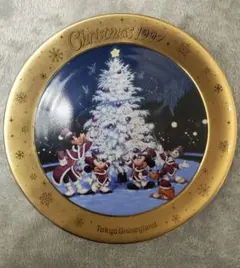 東京ディズニーランド 1997・2000・2001 クリスマス記念プレート