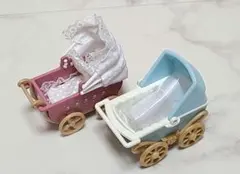 【シルバニアファミリー】乳母車 ベビーカーのサムネイル
