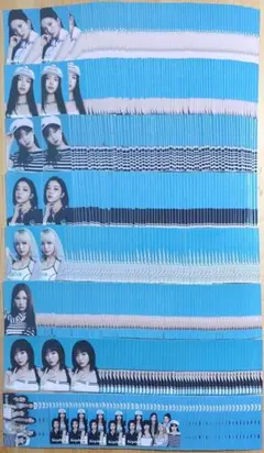 Kep1er オンラインくじ 闇くじ E賞 ステッカー 543枚セット