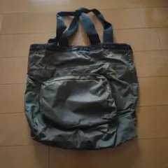 ヒョウ柄ポーチ内蔵 トートバッグ 大容量