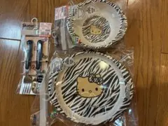 日焼けハローキティ 食器 カトラリー 3点セット しまむらのサムネイル