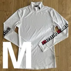 Birdie Hunt ゴルフシャツ モックネック ホワイト Mサイズ