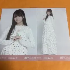 乃木坂46 瀬戸口心月　桜カラーコーデ　生写真　セミコンプのサムネイル