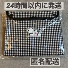 新品】familiar ファミリア 保冷ポーチ 保冷バッグ ギンガムチェック