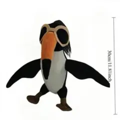 イタリアンブレインロット 長いくちばしの鳥 ぬいぐるみ 約30cm