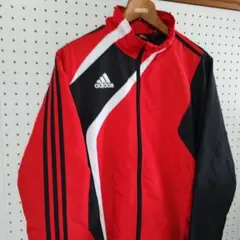 adidas トラックジャケット 古着 ナイロンジャケット