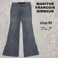 MARITHE FRANCOIS GIRBAUD デニム　M フレアのサムネイル
