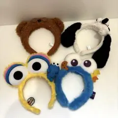 USJキャラクターカチューシャ4個セット