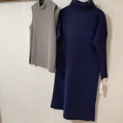 最終価格にお値下げ！ヤマダヤ系列新品未使用2点セットロングニットワンピース