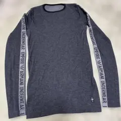 エンポリオアルマーニ ロンT メンズ ロゴ入り M 長袖