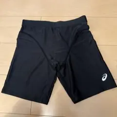 ASICS ブラック インナータイツ Lサイズ　新品未使用
