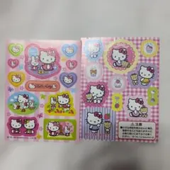 ハローキティ ステッカーシート 2枚セット