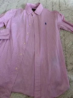 Polo Ralph Lauren ストライプ 長袖シャツ ピンクのサムネイル