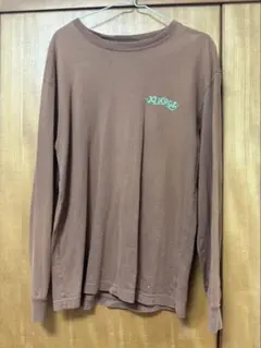 XLARGE ブラウン 長袖Tシャツ